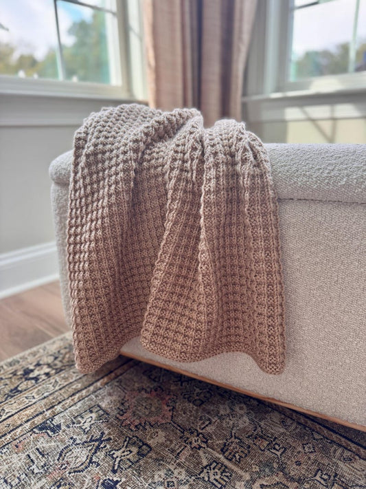 Cappuccino Blanket Knitting Pattern