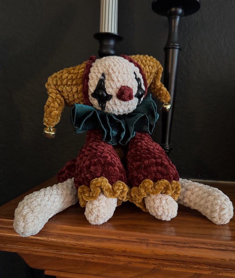 Joker Doll Crochet Pattern