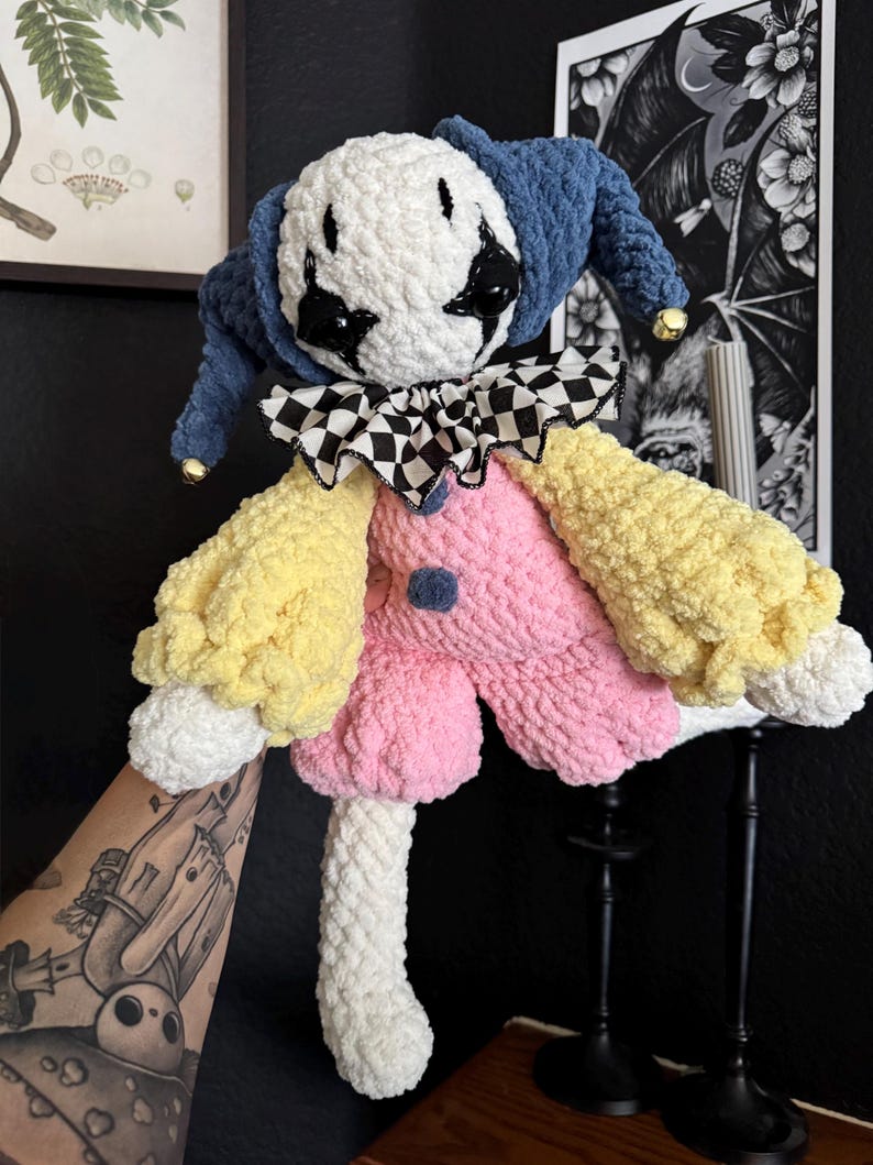 Joker Doll Crochet Pattern