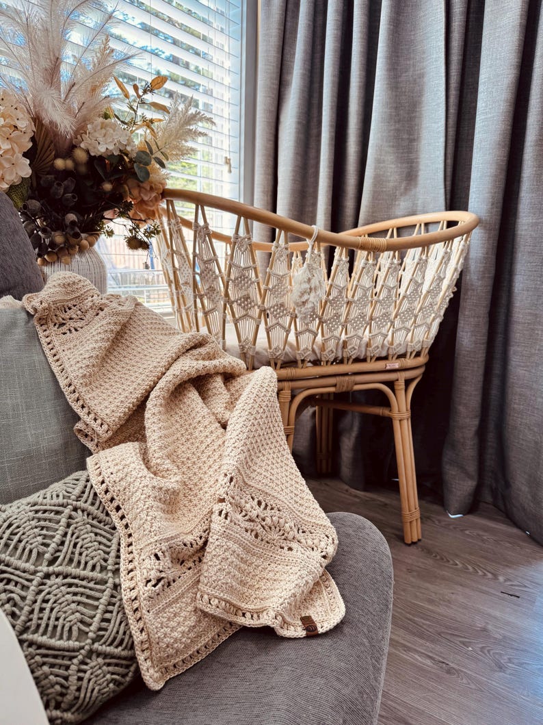 Rosabelle Blanket Crochet Pattern