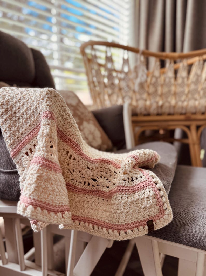 Rosabelle Blanket Crochet Pattern