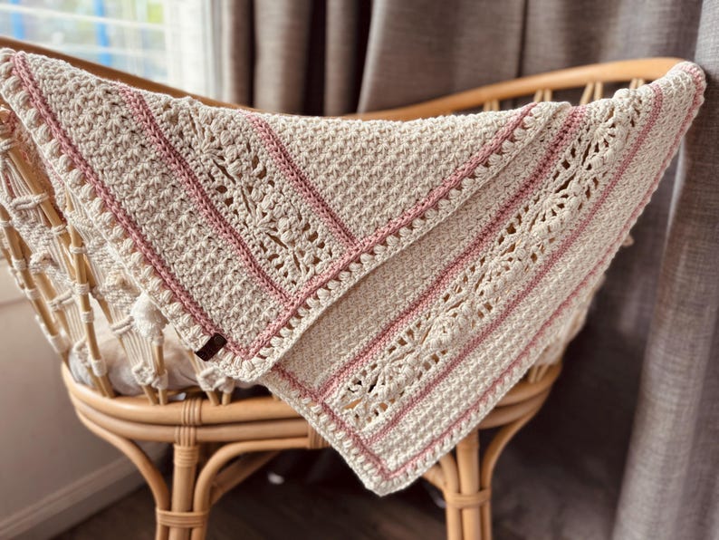 Rosabelle Blanket Crochet Pattern