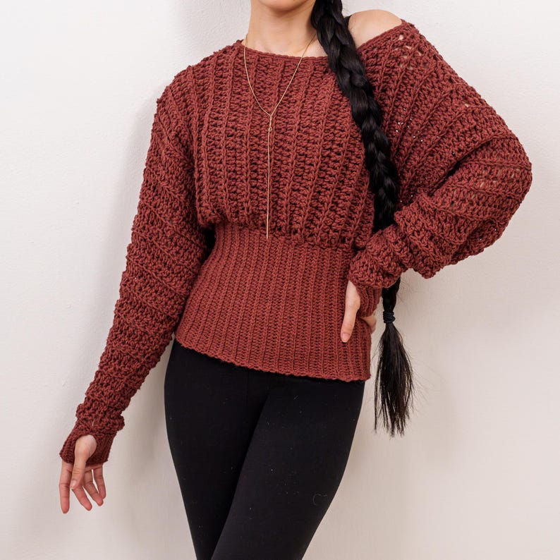 Rusty Sweater Crochet Pattern