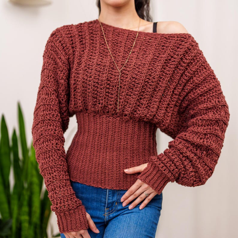 Rusty Sweater Crochet Pattern