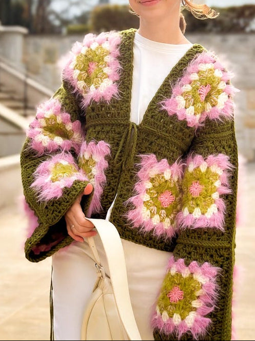Garden Cardigan Crochet Pattern