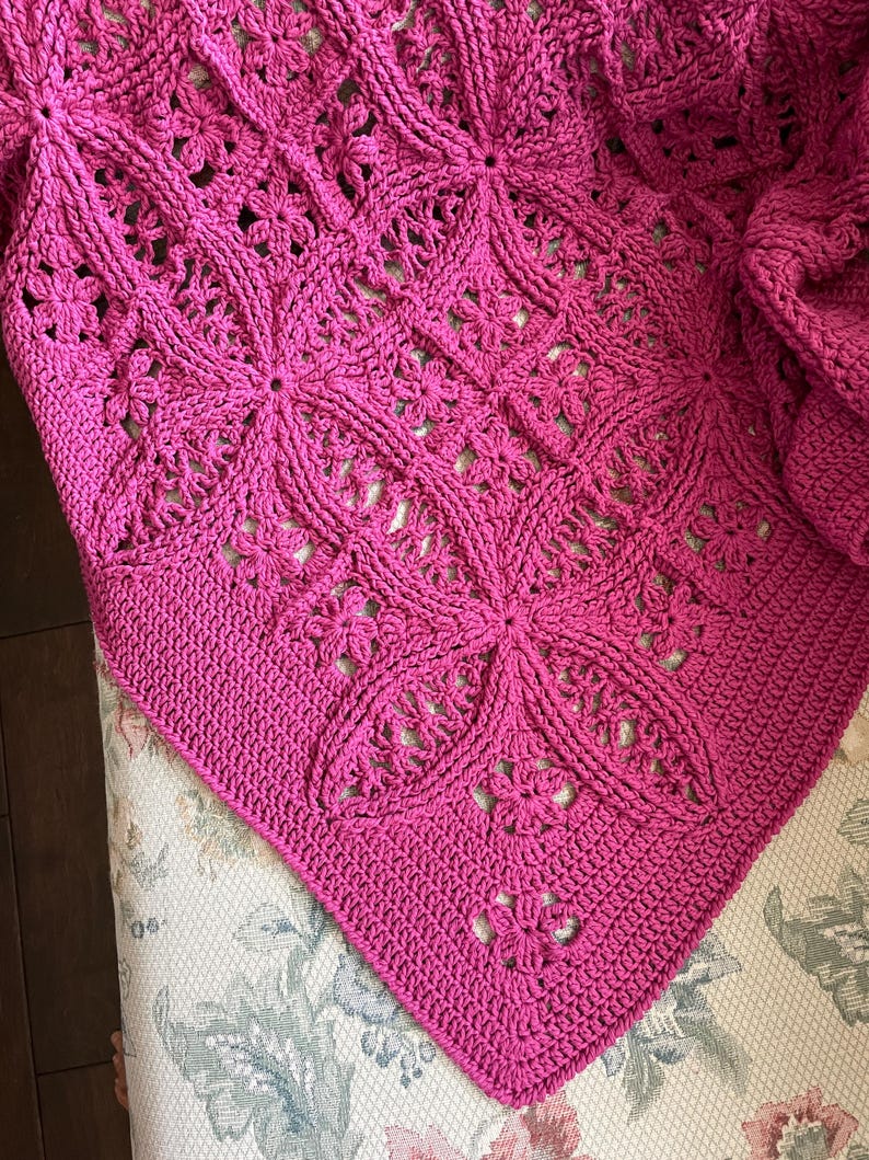 Eternity Blanket Crochet Pattern