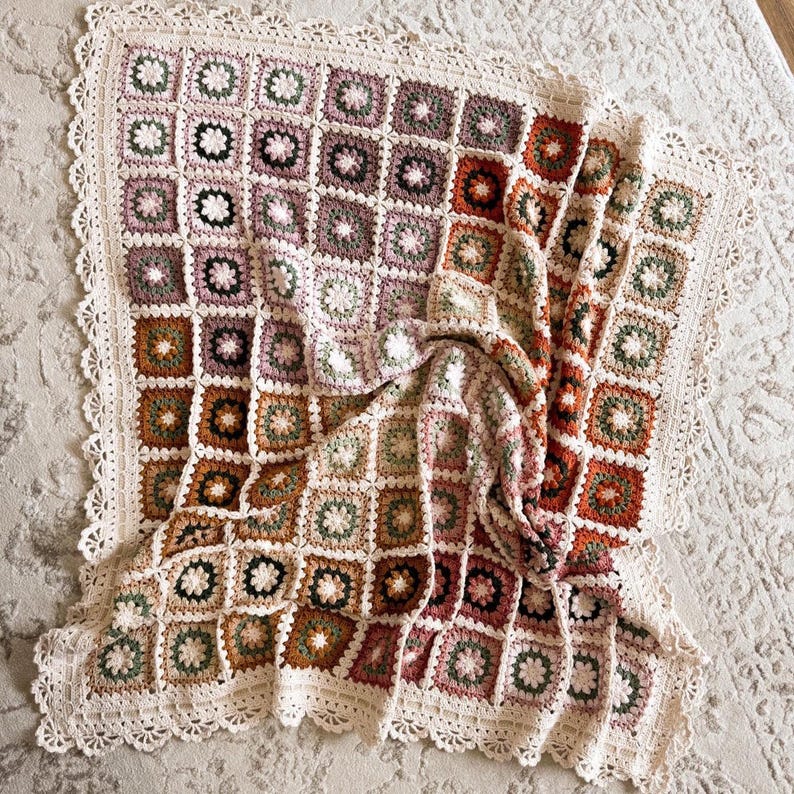 Petalhaven Blanket Crochet Pattern
