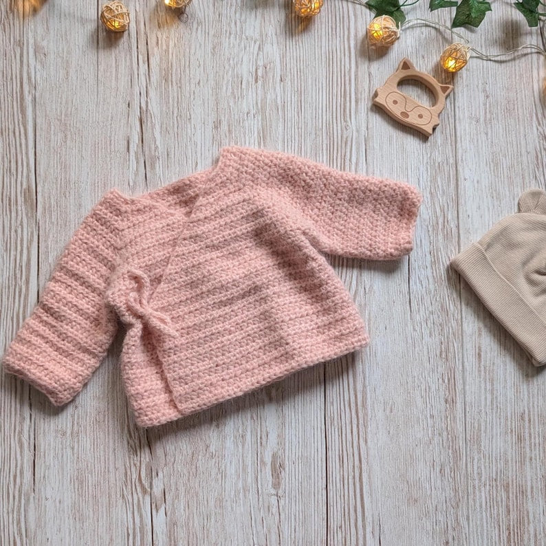 Sweet Wrap Cardigan Crochet Pattern