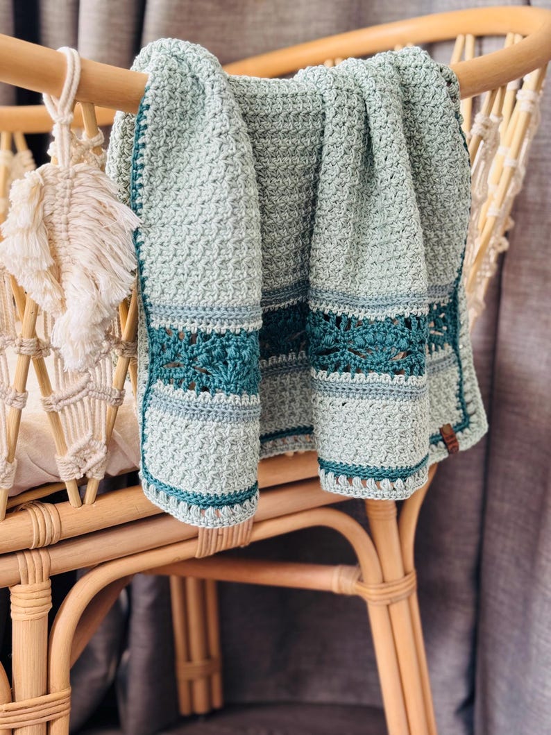 Rosabelle Blanket Crochet Pattern
