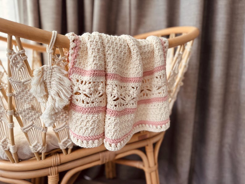 Rosabelle Blanket Crochet Pattern