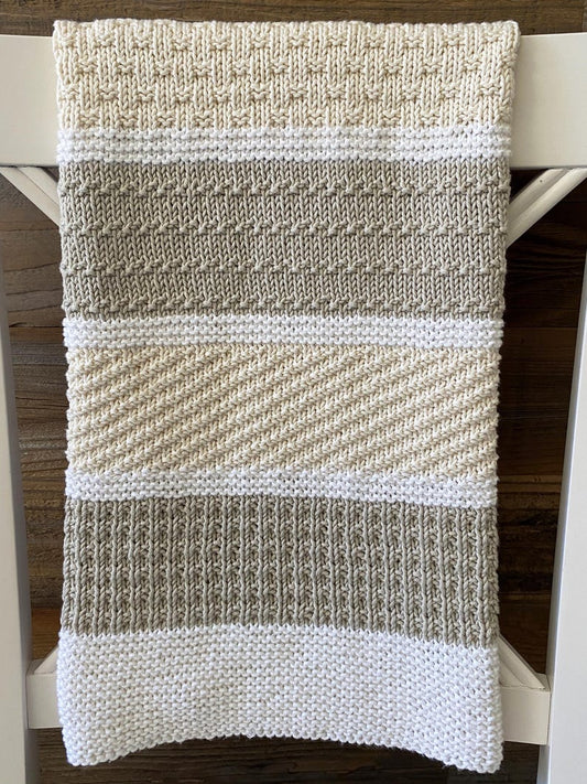 Puretouch Blanket Knitting Pattern