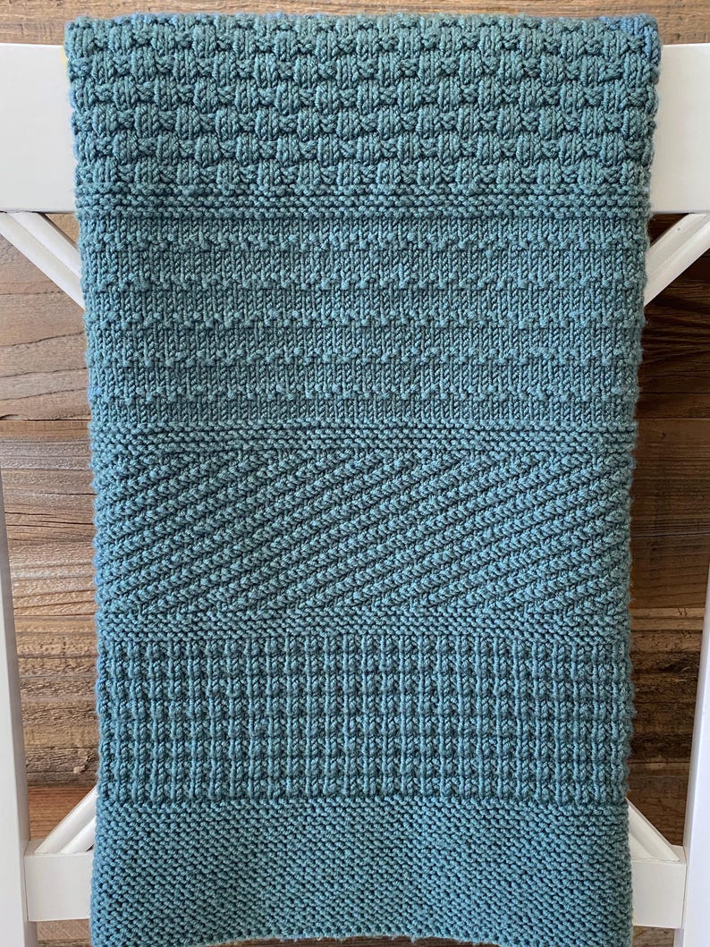 Puretouch Blanket Knitting Pattern