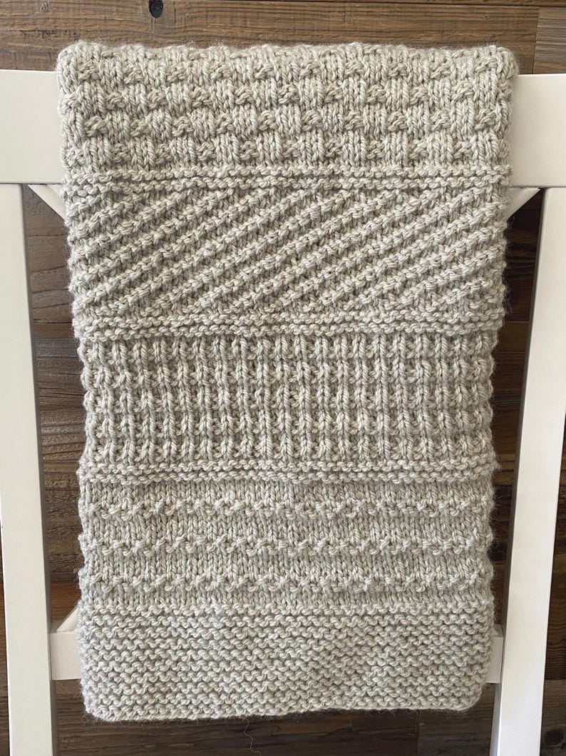 Puretouch Blanket Knitting Pattern