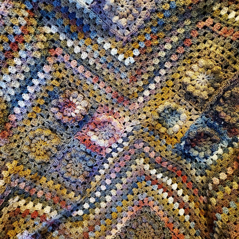 Bloomscape Blanket Crochet Pattern