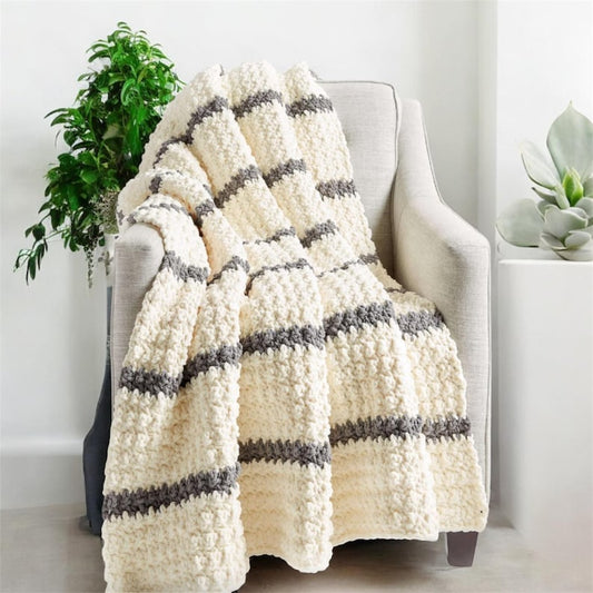 Deepwave Blanket Crochet Pattern