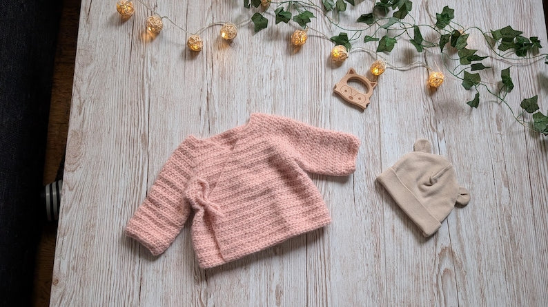 Sweet Wrap Cardigan Crochet Pattern