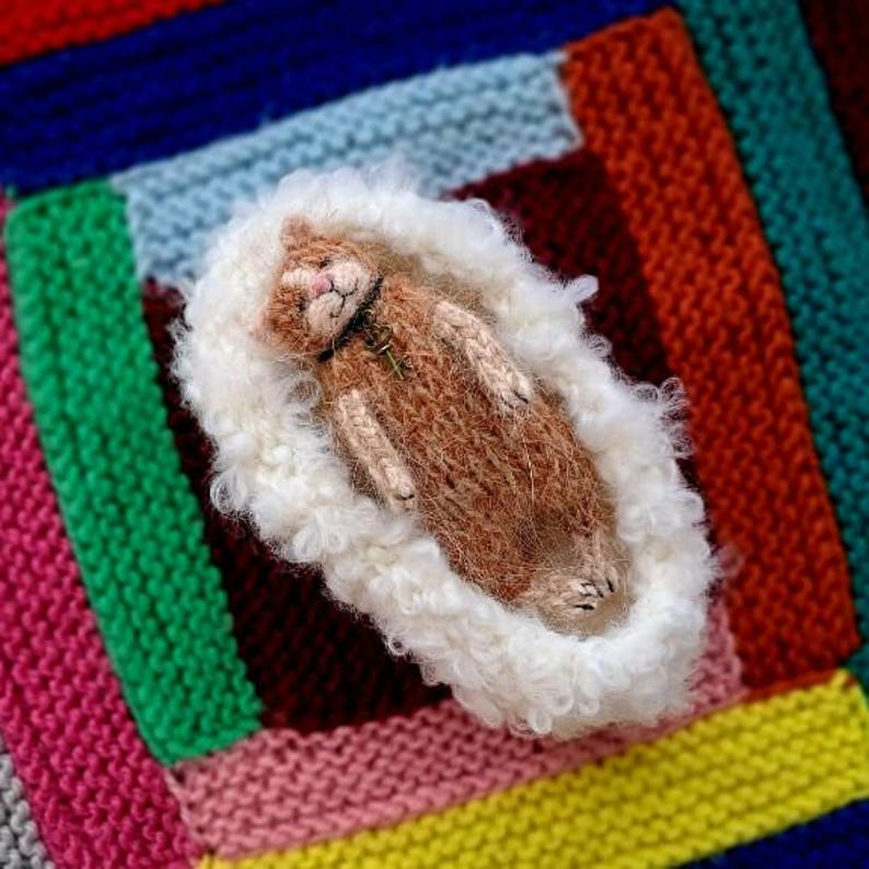 Fluffy Kitten Knitting Pattern