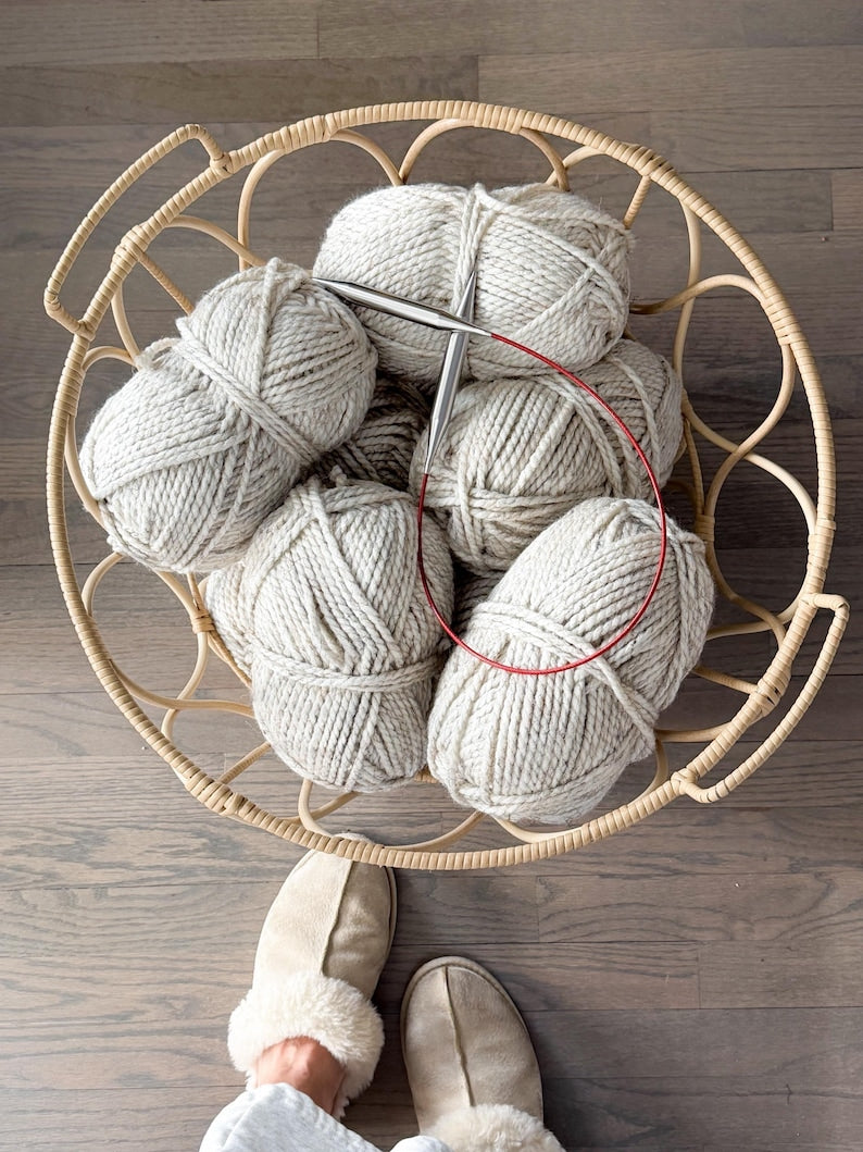 Riverbend Blanket Knitting Pattern