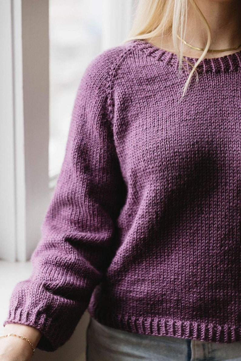 Heatherway Sweater Knitting Pattern
