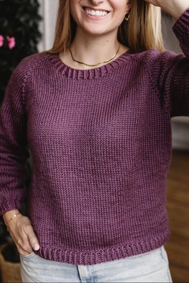 Heatherway Sweater Knitting Pattern