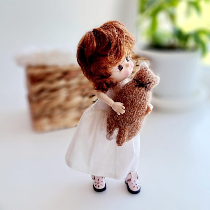 Fluffy Kitten Knitting Pattern