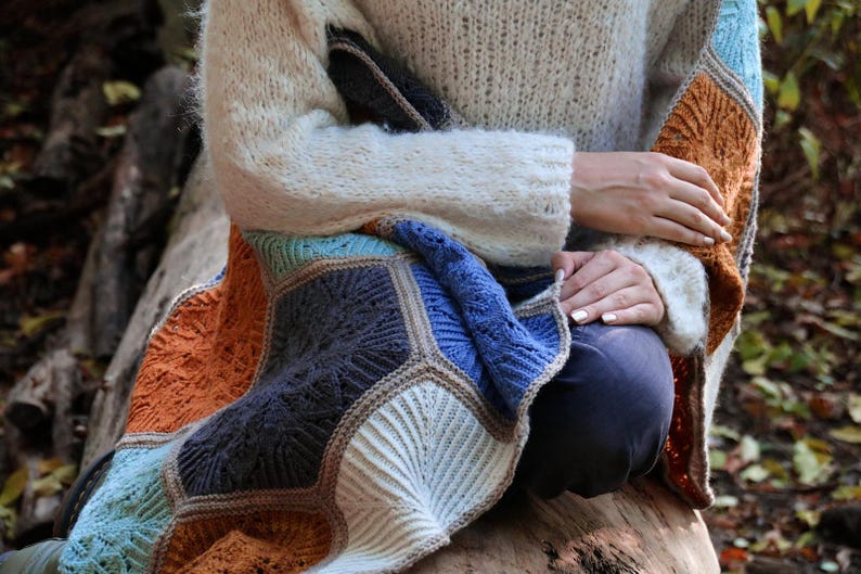Colornest Blanket Knitting Pattern