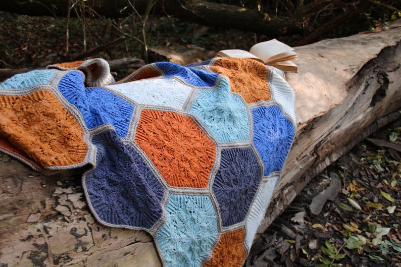 Colornest Blanket Knitting Pattern