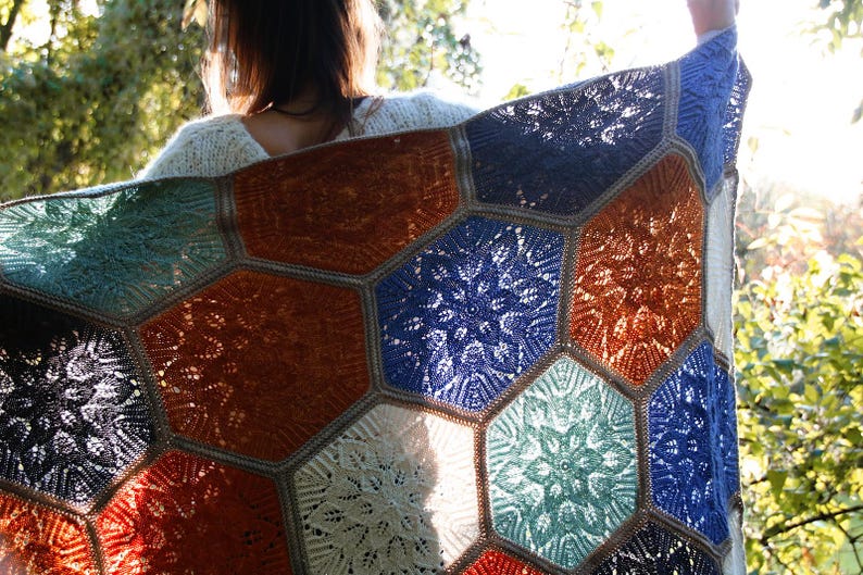 Colornest Blanket Knitting Pattern