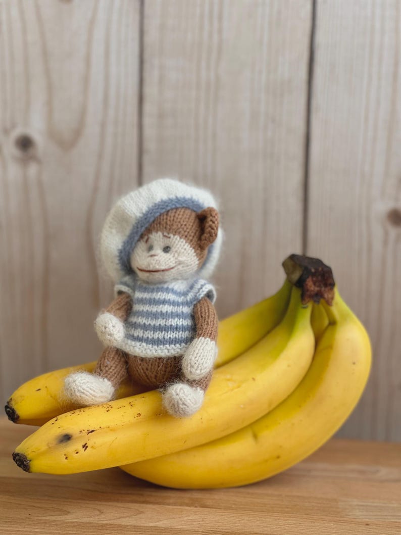 Captain Monkey Knitting Pattern