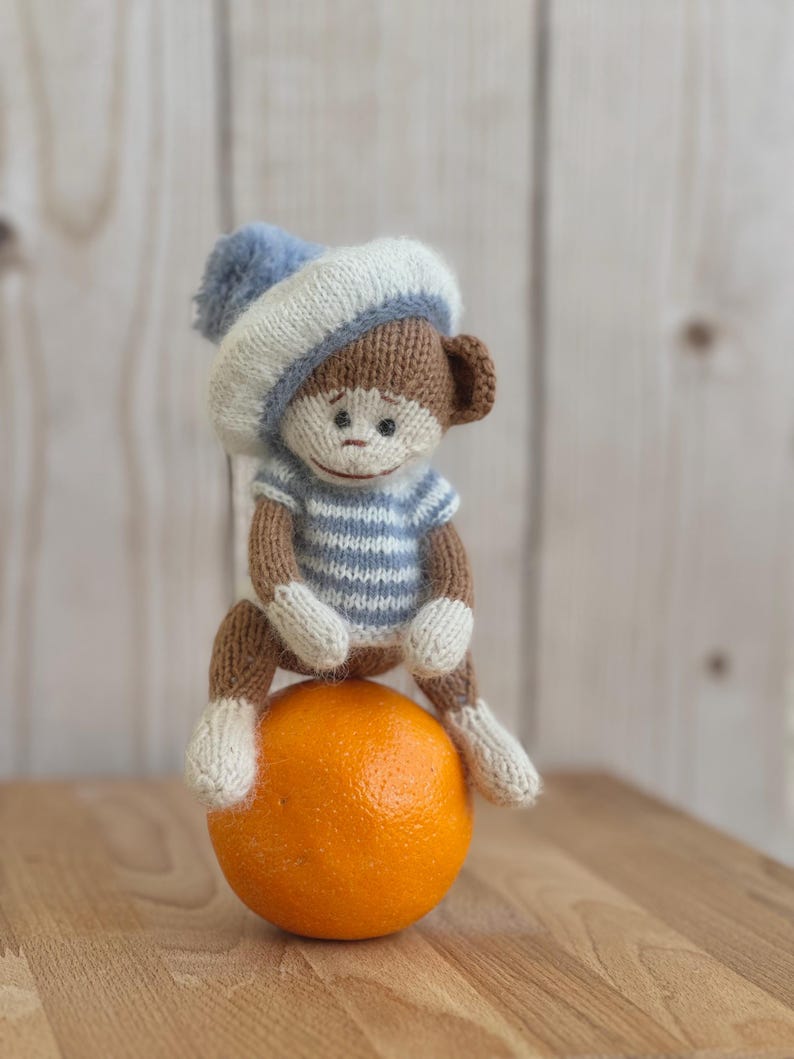 Captain Monkey Knitting Pattern