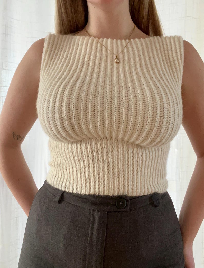 Bow Back Top Crochet Pattern
