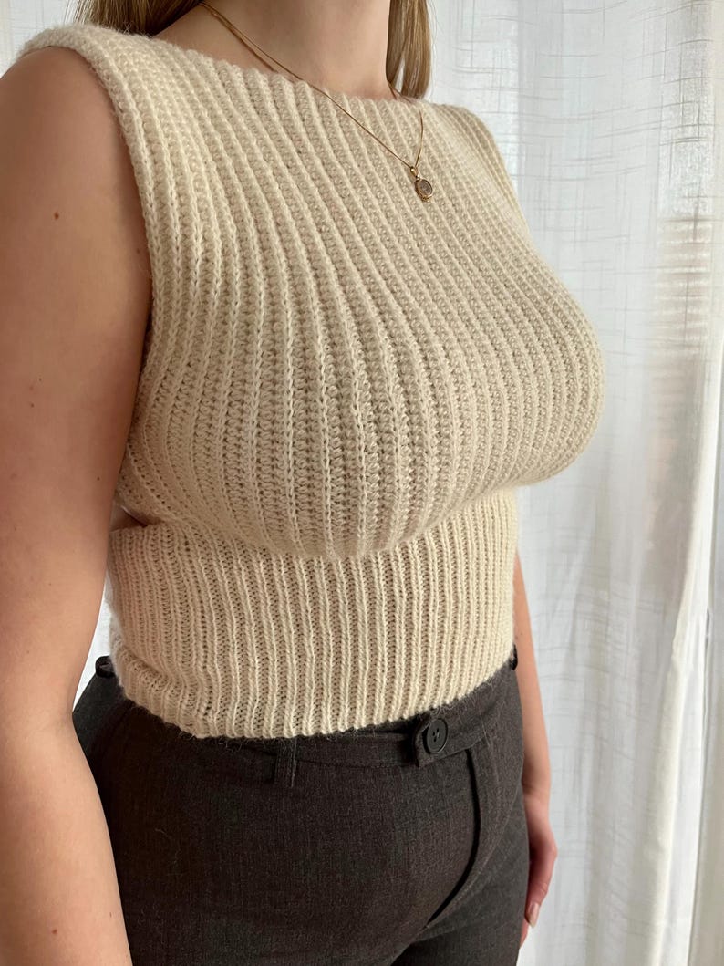 Bow Back Top Crochet Pattern