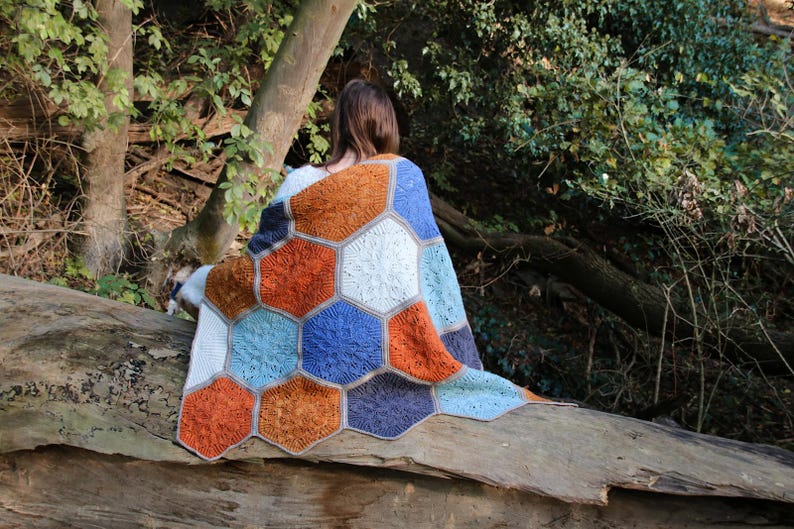 Colornest Blanket Knitting Pattern