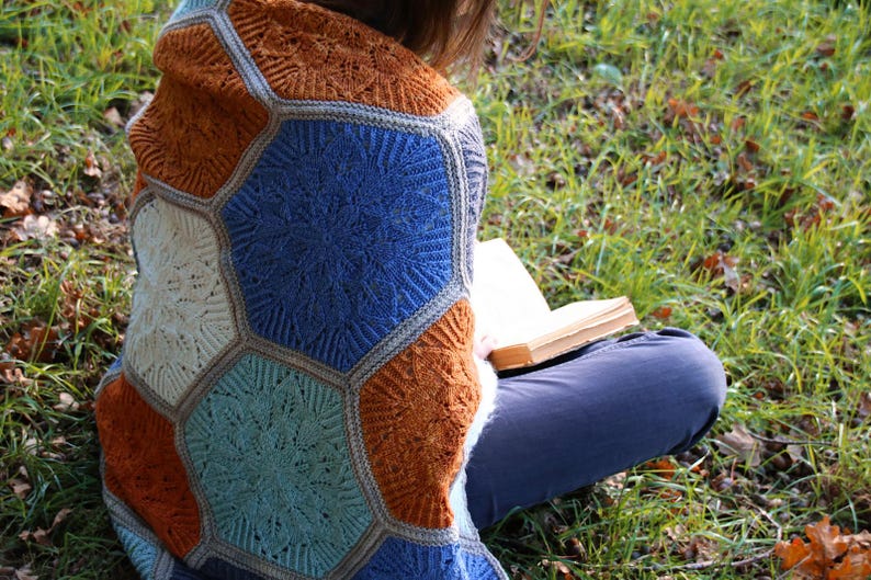 Colornest Blanket Knitting Pattern
