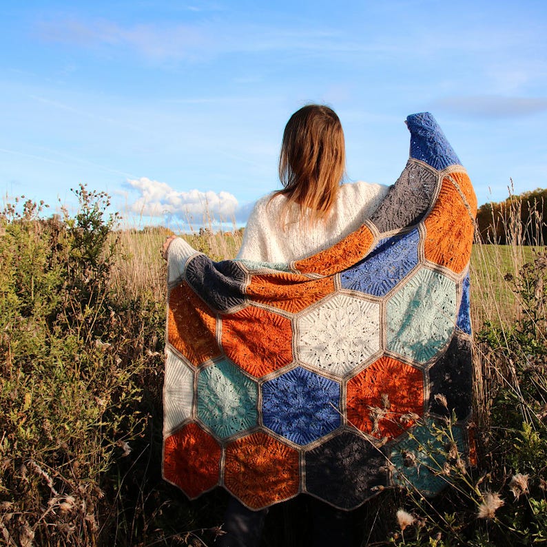 Colornest Blanket Knitting Pattern