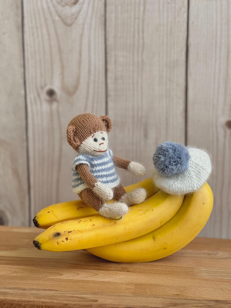 Captain Monkey Knitting Pattern