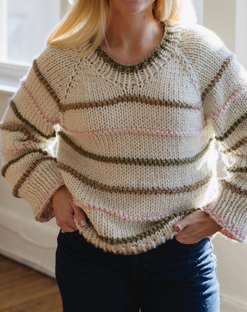 Hazel Sweater Knitting Pattern