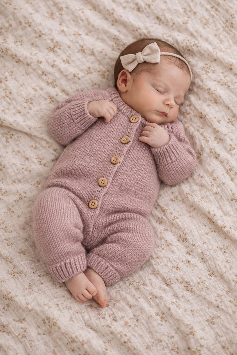 Skylin Romper Knitting Pattern