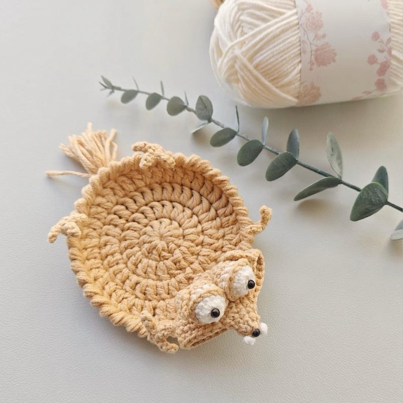 Acorn Coaster Crochet Pattern