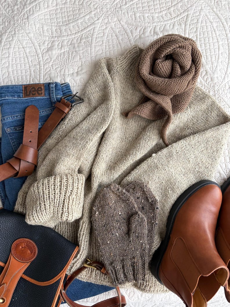 Quietude Sweater Knitting Pattern