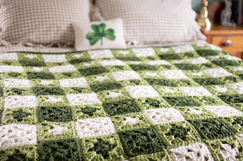 Cloverfield Blanket Crochet Pattern