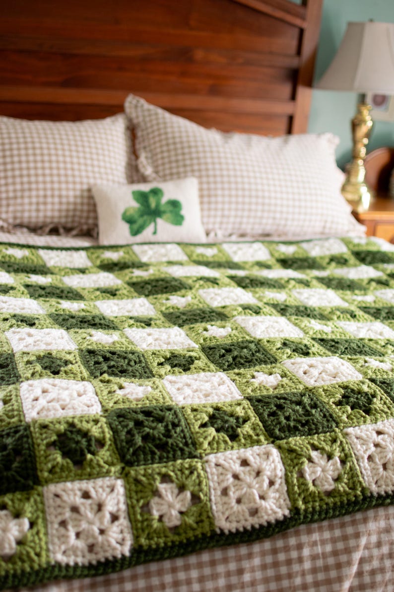 Cloverfield Blanket Crochet Pattern
