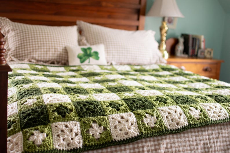 Cloverfield Blanket Crochet Pattern