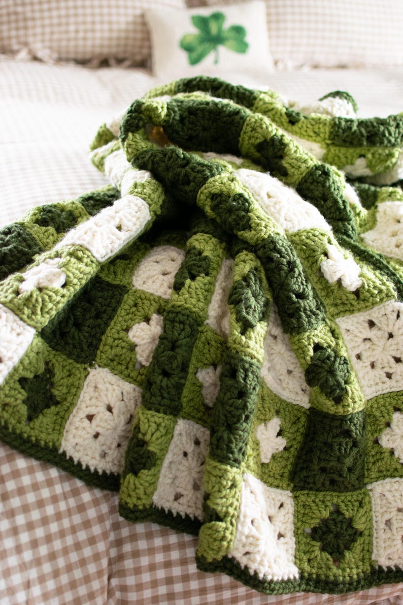 Cloverfield Blanket Crochet Pattern