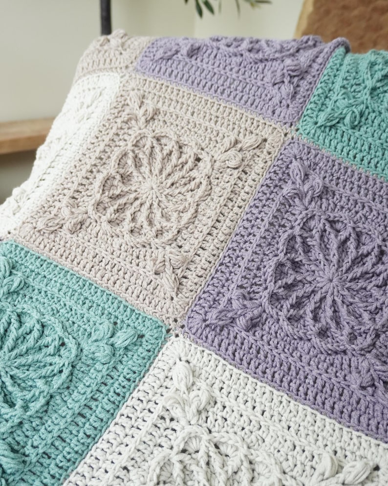 Florielle Blanket Crochet Pattern