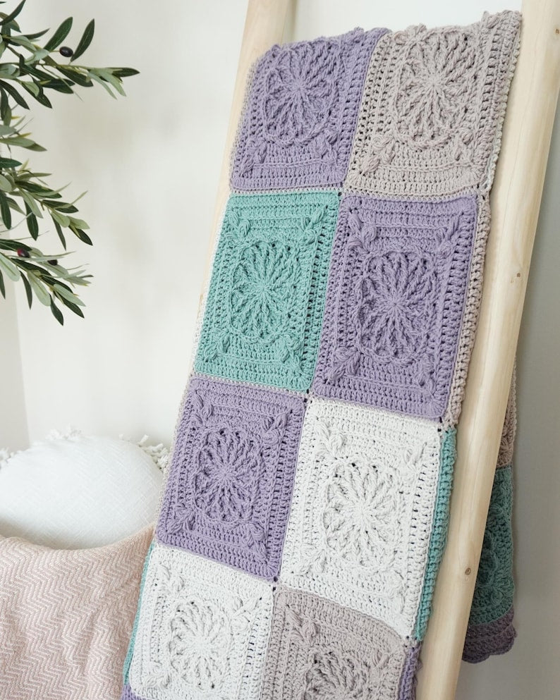 Florielle Blanket Crochet Pattern