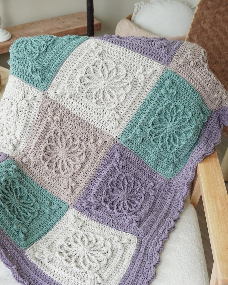 Florielle Blanket Crochet Pattern