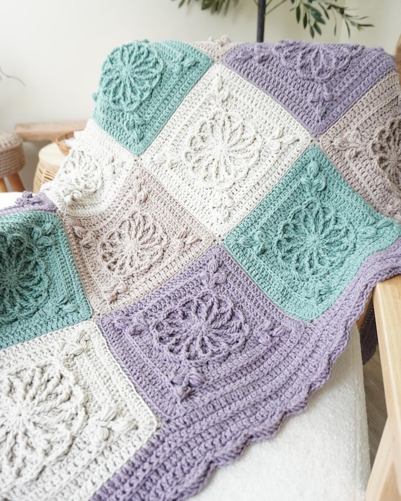 Florielle Blanket Crochet Pattern