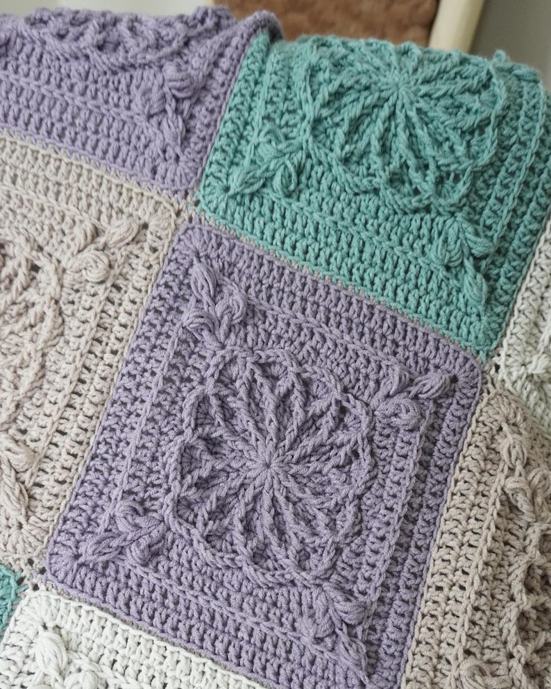 Florielle Blanket Crochet Pattern