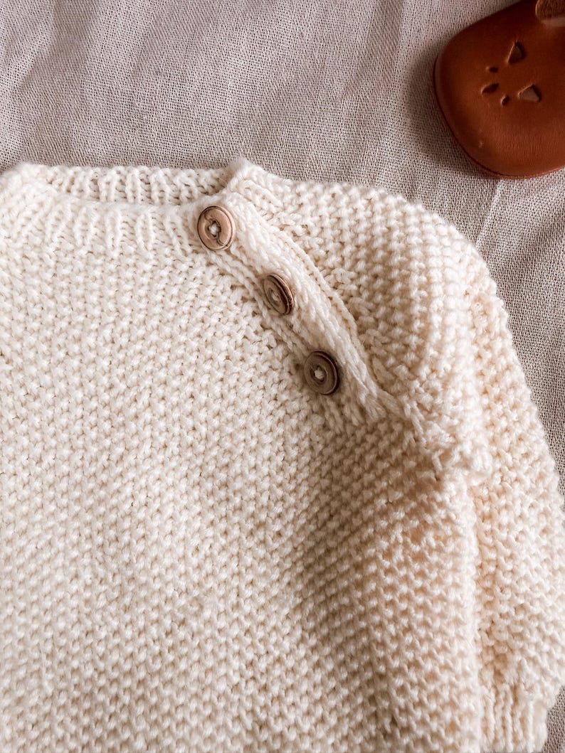 Seedling Sweater Knitting Pattern